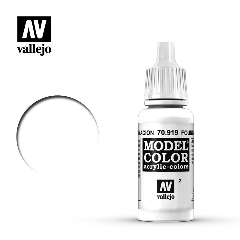  2. Foundation (Cold) White Primer by Vallejo Acrylics